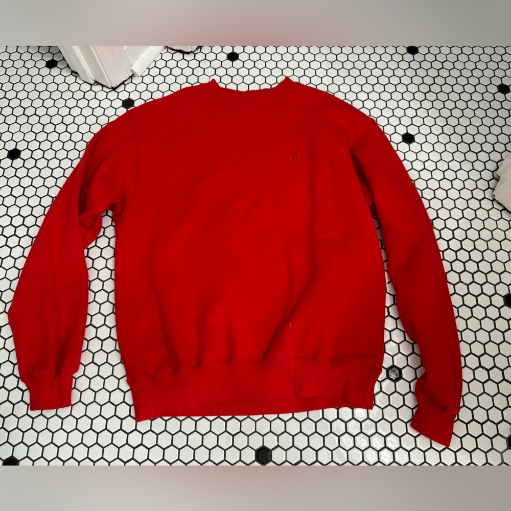 Champion eco authentic pullover sweatshirt size medium